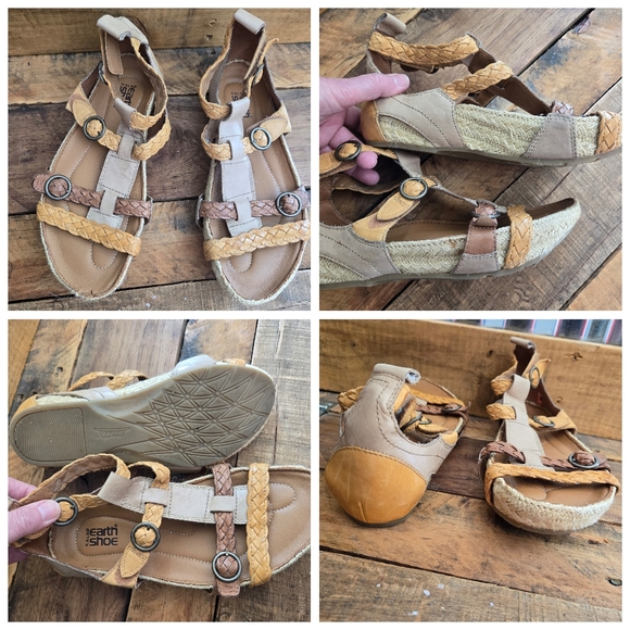 Earth Women's Tan and Brown Sandals - Picture 1 of 5